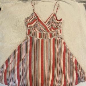 Francesca’s Spaghetti Strap Sun Dress